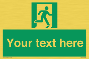 Custom Safe condition: Emergency exit (right hand)